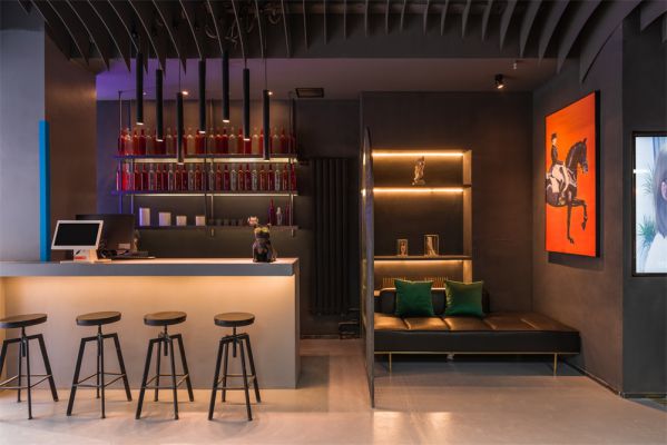 商業(yè)辦公室設計打造的特色理發(fā)店